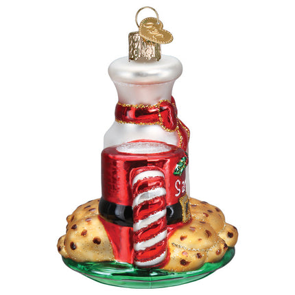 Santa's Milk &amp; Cookies Ornament