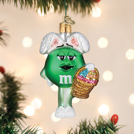 M&amp;M'S Green Easter Ornament