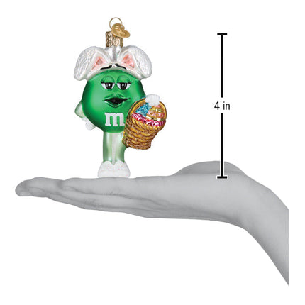 M&amp;M'S Green Easter Ornament