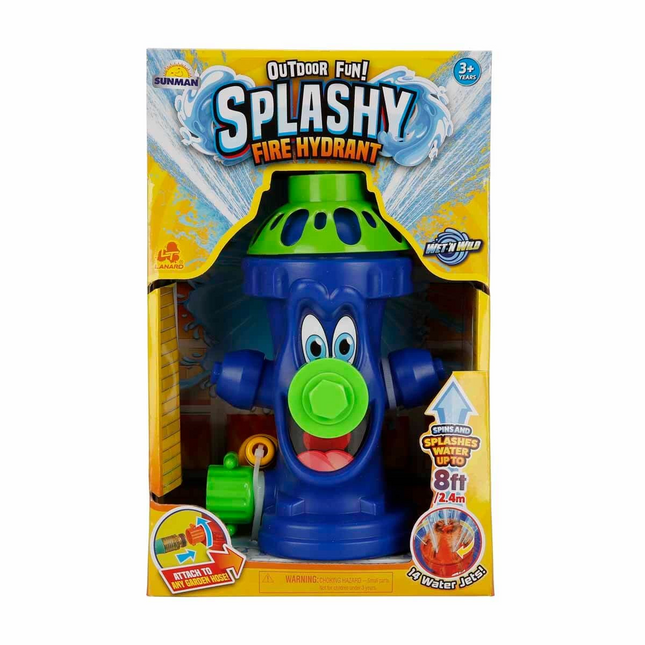 Water Spraying Fire Hydrant