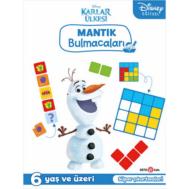 Disney Educational Frozen Sticker Logic Puzzles