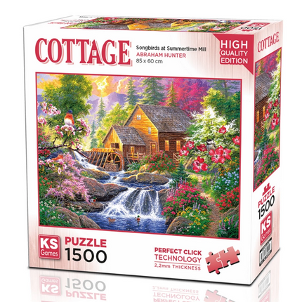 KS Games Songbirds at Summertime Mill Puzzle 1500 Pieces 22027