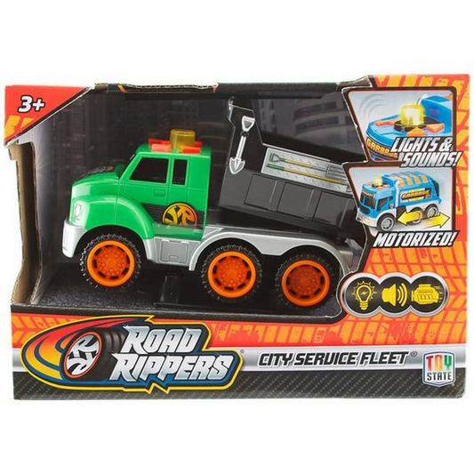 Road Rippers Surprise Moving Mini Utility Vehicle with Sound and Lights