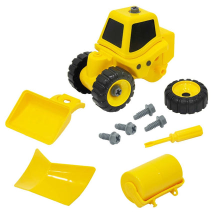 17 Piece Removable Dozer and Construction Set