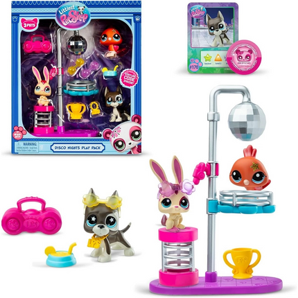 Minisler Disco Nights Figure Playset