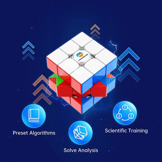 Professional Gan Monster Go 3x3 Artificial Intelligence Cube Puzzle