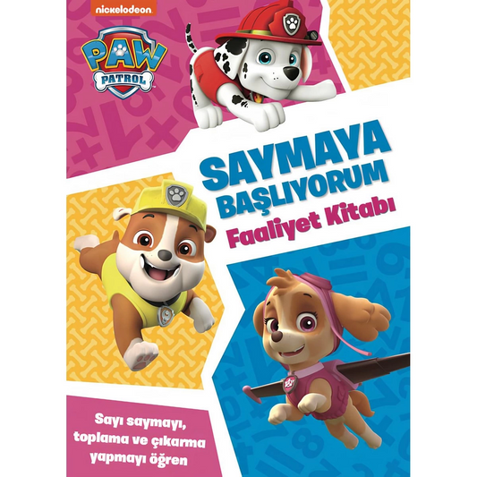 Paw Patrol Counting Activity Book 38093BT