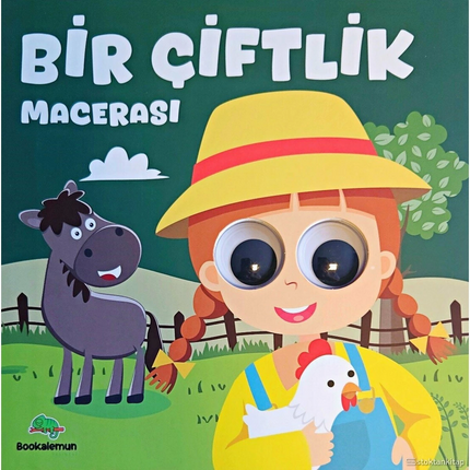 A Farm Adventure with Googly Eyes Book