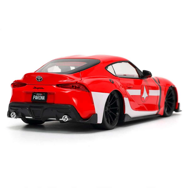 1:24 Jada Mirya Sterling and Toyota Supra Figure Car Set