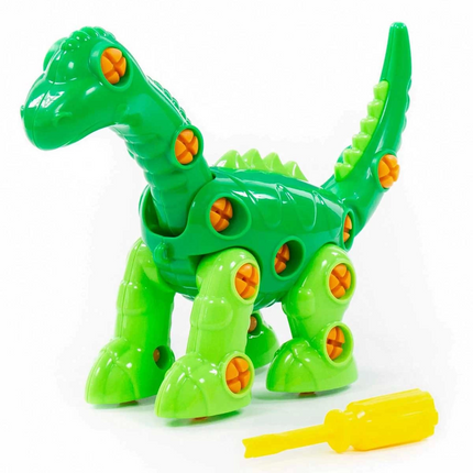 Polesie Building Set Dinosaur ''Diplodok'' 35 Elements (In Box) 77165