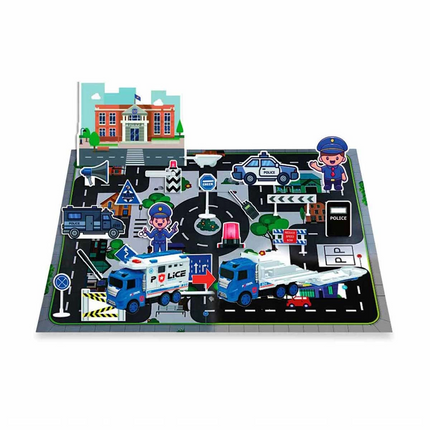 Maxx Wheels Vehicle Play Set