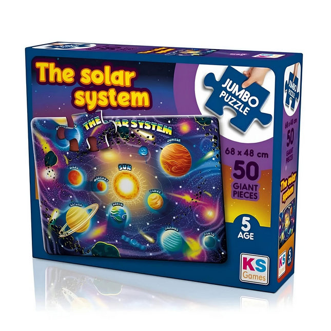 KS Games Solar System Planet 50 Piece Puzzle