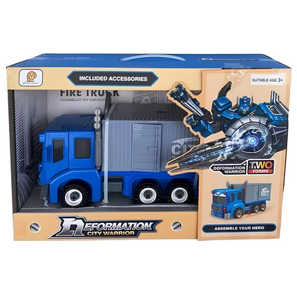 Friction Swing Transforming Police Truck