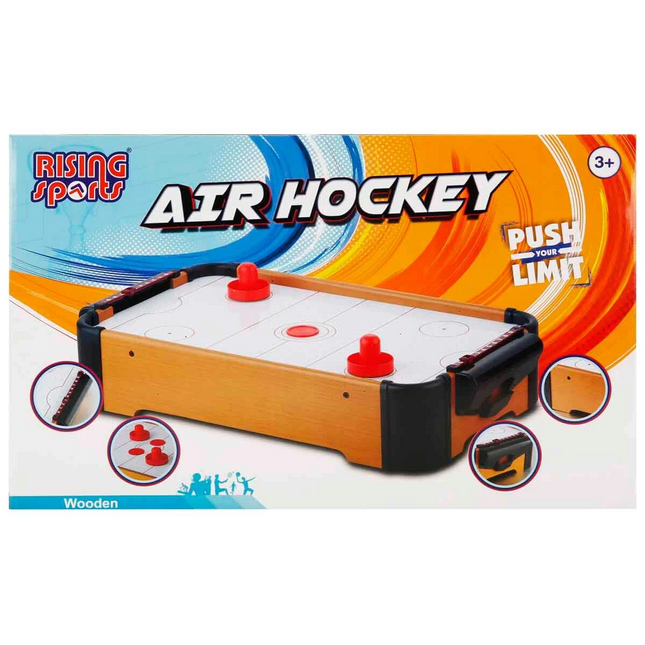 Rising Sports Wooden Desktop Air Hockey