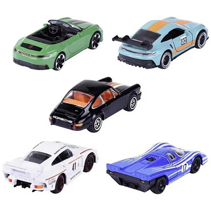 Majorette Porsche 5-Piece Set