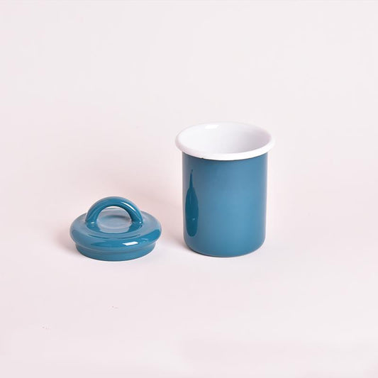 Enamel Jar No. 1 Petrol Green