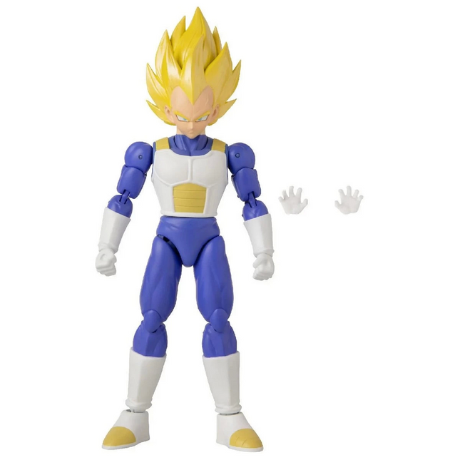 Bandai Dragon Ball Super Saiyan Vegeta Posable Figure 16 cm