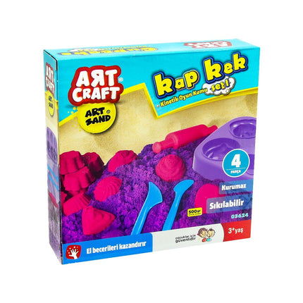 Dede Art Craft Cupcake Kinetic Sand Set 500gr