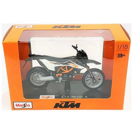 Maisto 1/18 KTM 690 SMC R Motorcycle