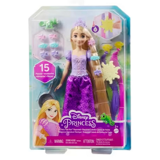 Princess Rapunzel with Color-Changing Magic Hair
