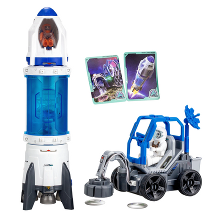 Silverlit Astropod Main Shuttle and Metal Detector Vehicle