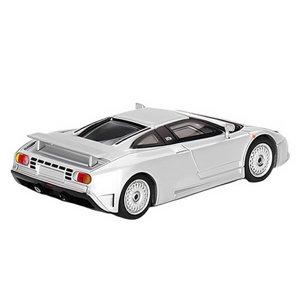Mini GT 1:64 Bugatti EB110 GT Grigio Chiaro