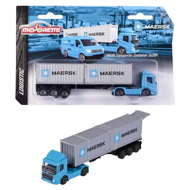 Majorette Maersk Themed Logistics Transport Vehicle
