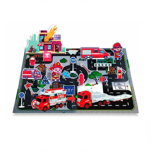 Maxx Wheels Vehicle Play Set