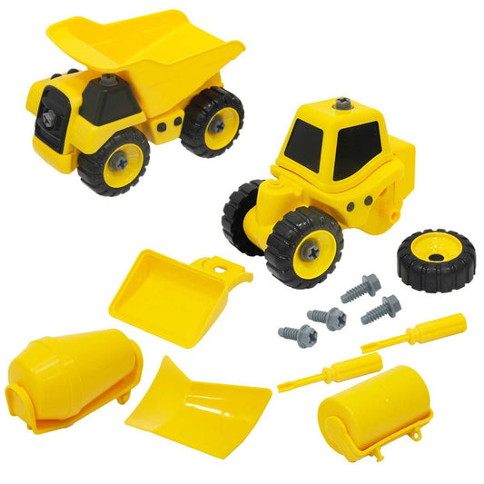 22 Piece Removable Dozer and Construction Set