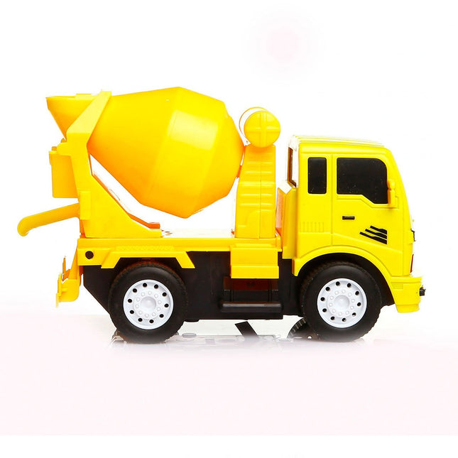 City Construction Vehicles Battery-Operated Friction Light and Sound Mixer