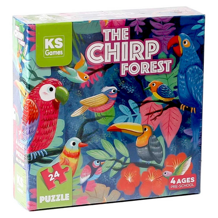 KS Games The Chirp Forest Pre School 24 Piece Puzzle