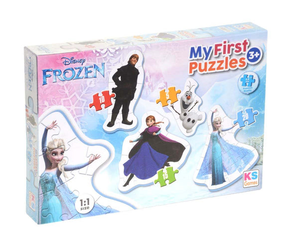 Mon 1er Puzzle 4 en 1 Frozen