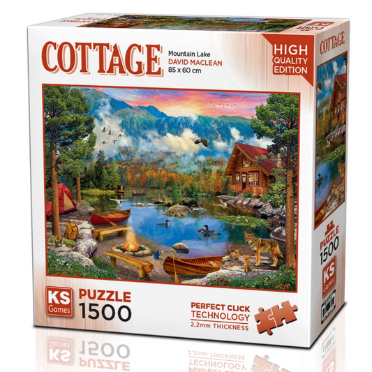 KS Games Mountain Lake Puzzle 1500 Pieces 22036