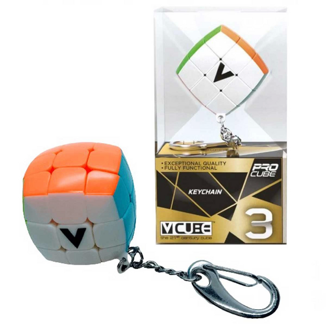 V-Cube Pillow 3x3 Keychain Intelligence Cube