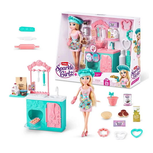 Sparkle Girlz Chef Doll and Playset 27cm