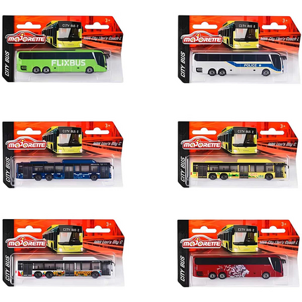 Majorette MAN City Bus Metal Model 212053159