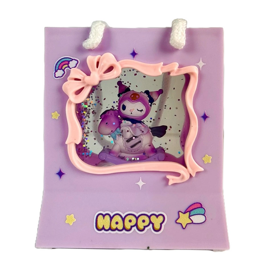 Snow Globe Plastic Shopping Bag LLM-HDY0049