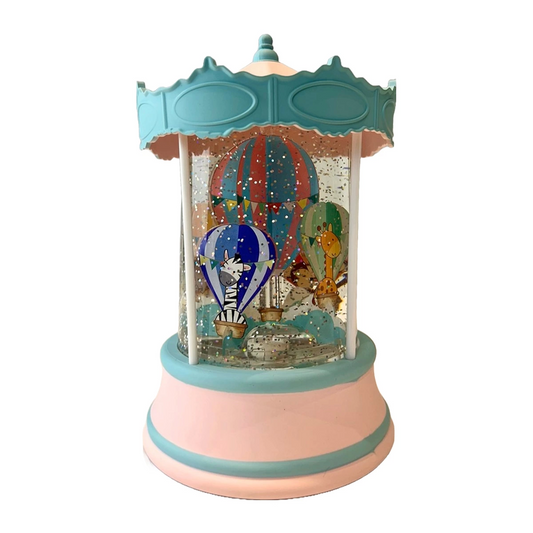 Snow Globe Plastic Carousel LLM-HDY0386