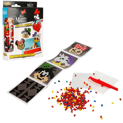 4in1 Disney Minnie Mouse Pixel Pixel Bead Activity and Toy Set