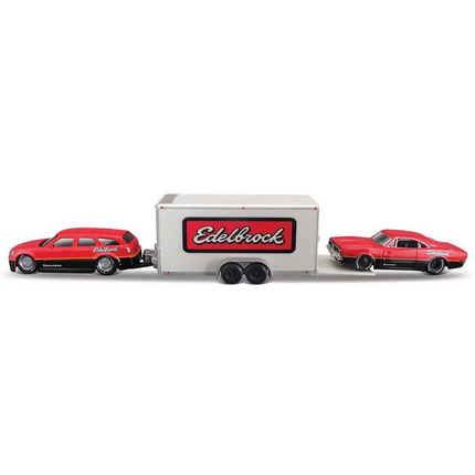 Maisto 1/64 Design Series Racing Team Trailer and Vehicle Set