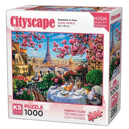 KS Games Breakfast In Paris Puzzle 1000 Pieces 20792