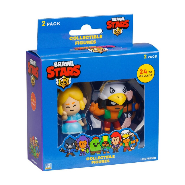 Brawl Stars 2-Piece Figure Set