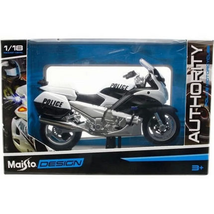Maisto 1:18 Police Motorcycle