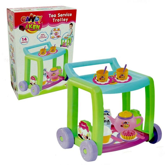 Dede Candy Ken Tea Service Cart