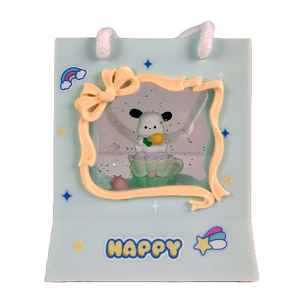 Snow Globe Plastic Shopping Bag LLM-HDY0048