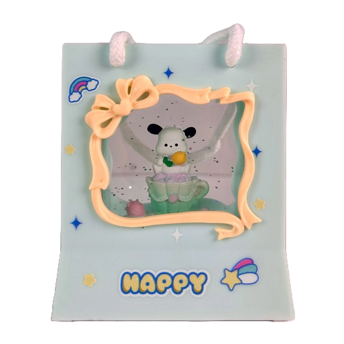 Snow Globe Plastic Shopping Bag LLM-HDY0048