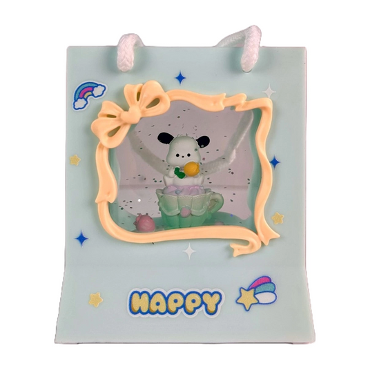 Snow Globe Plastic Shopping Bag LLM-HDY0048