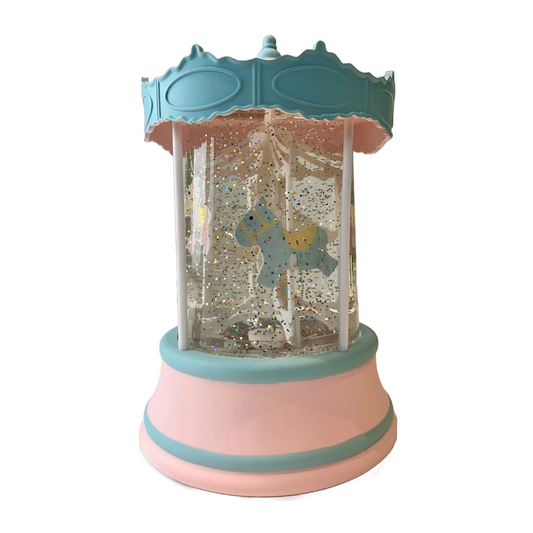 Snow Globe Plastic Carousel LLM-HDY0384