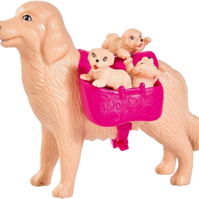 House Dog and Her 3 Puppies SMB-105733072