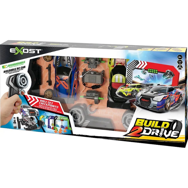 Silverlit Exost Build 2 Drive Remote Control 2 Vehicle Grand Race 20705